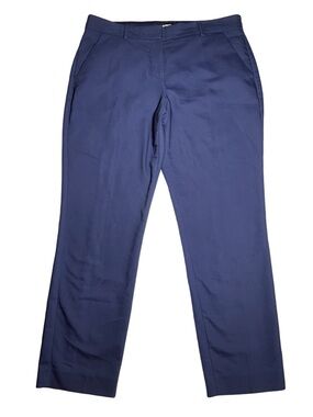 Express Columnist Ankle Navy Blue Mid Rise pants. Size 10R